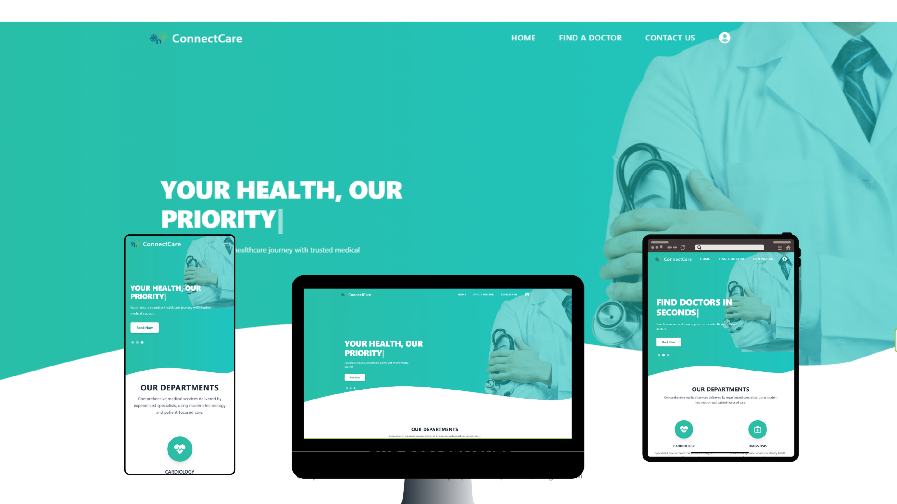 ConnectCare – Doctor Appointment Booking Platform