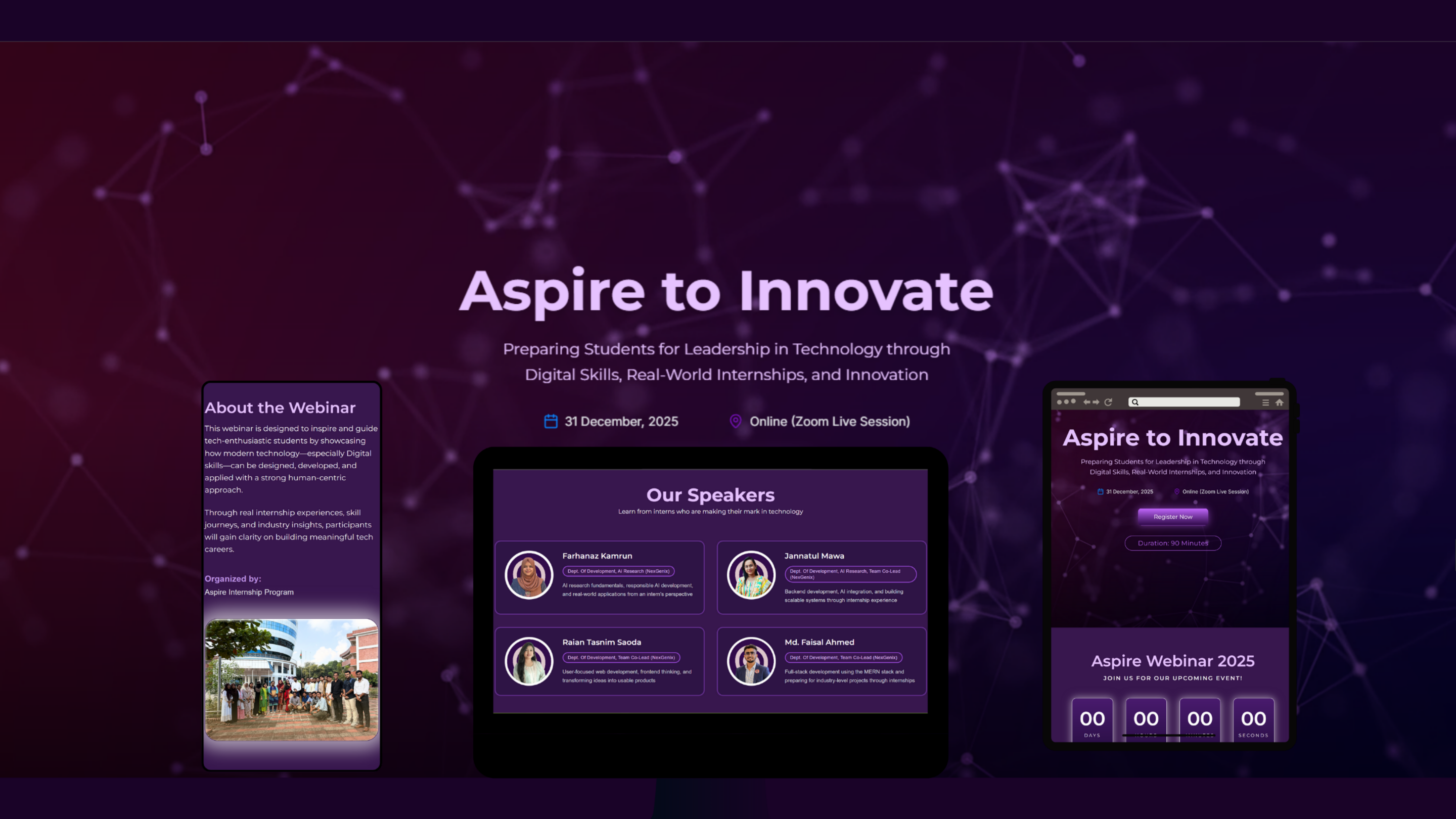 Aspire to Innovate – Technology & Leadership Webinar