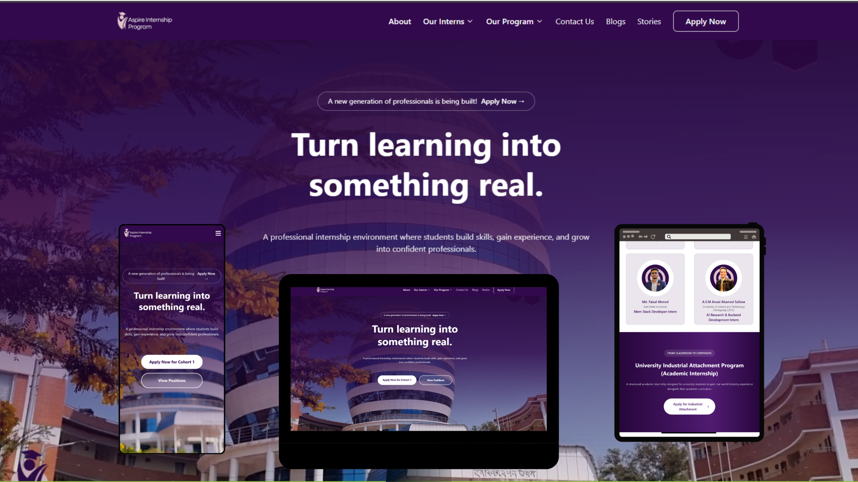 Aspire Internship – Official Internship Program Website